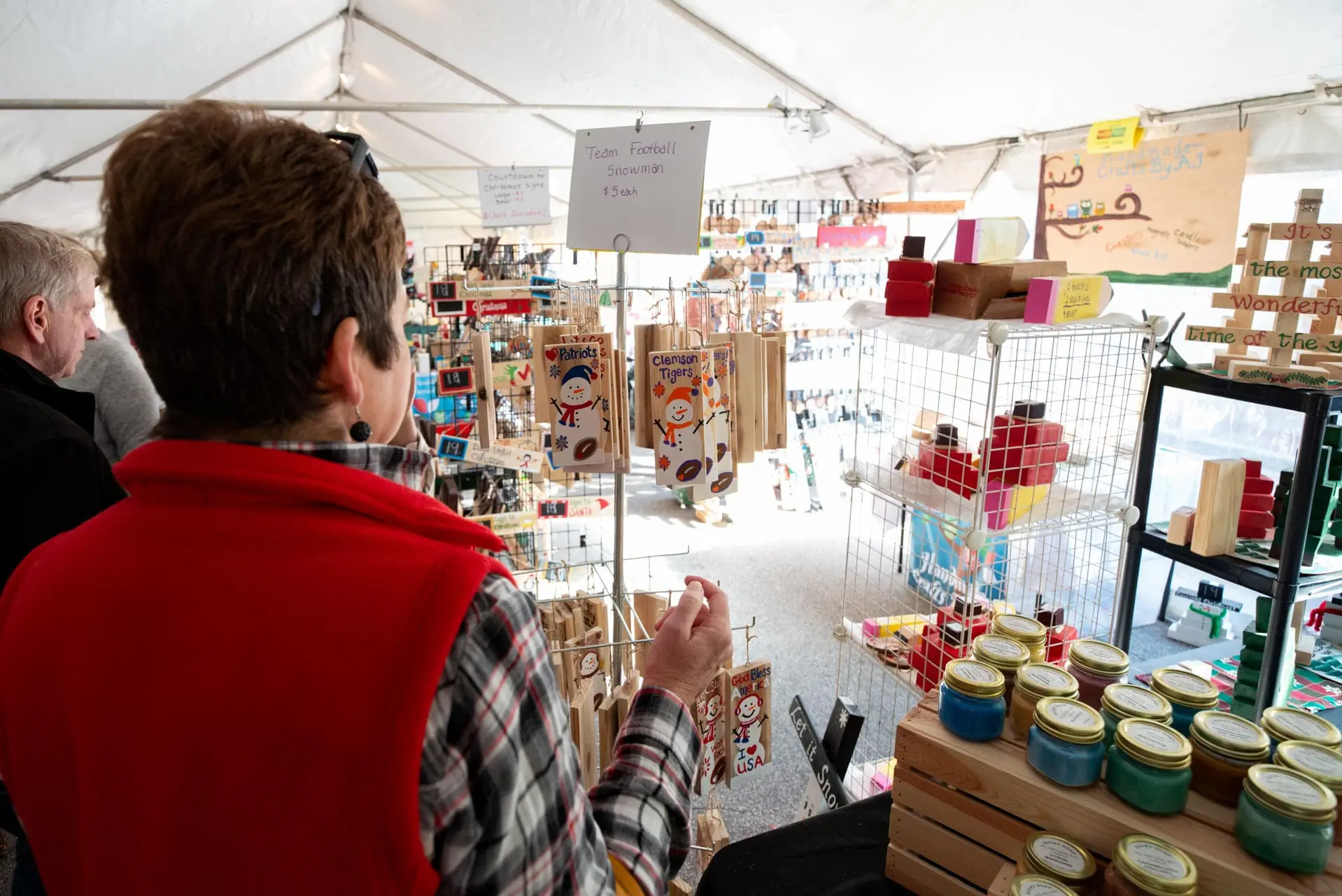 2019 Christmasville in Old Town Rock Hill, South Carolina.